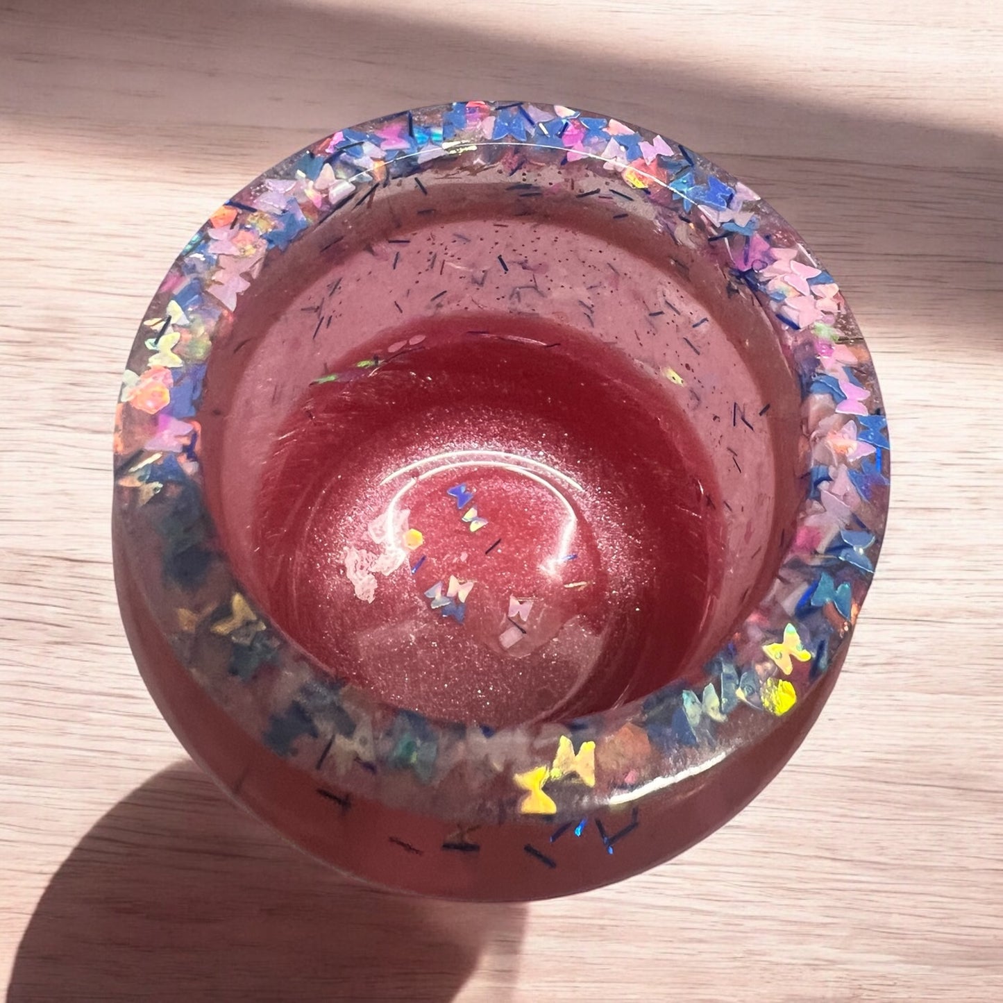 Large Cork (glow-in-the-dark) Resin Jar