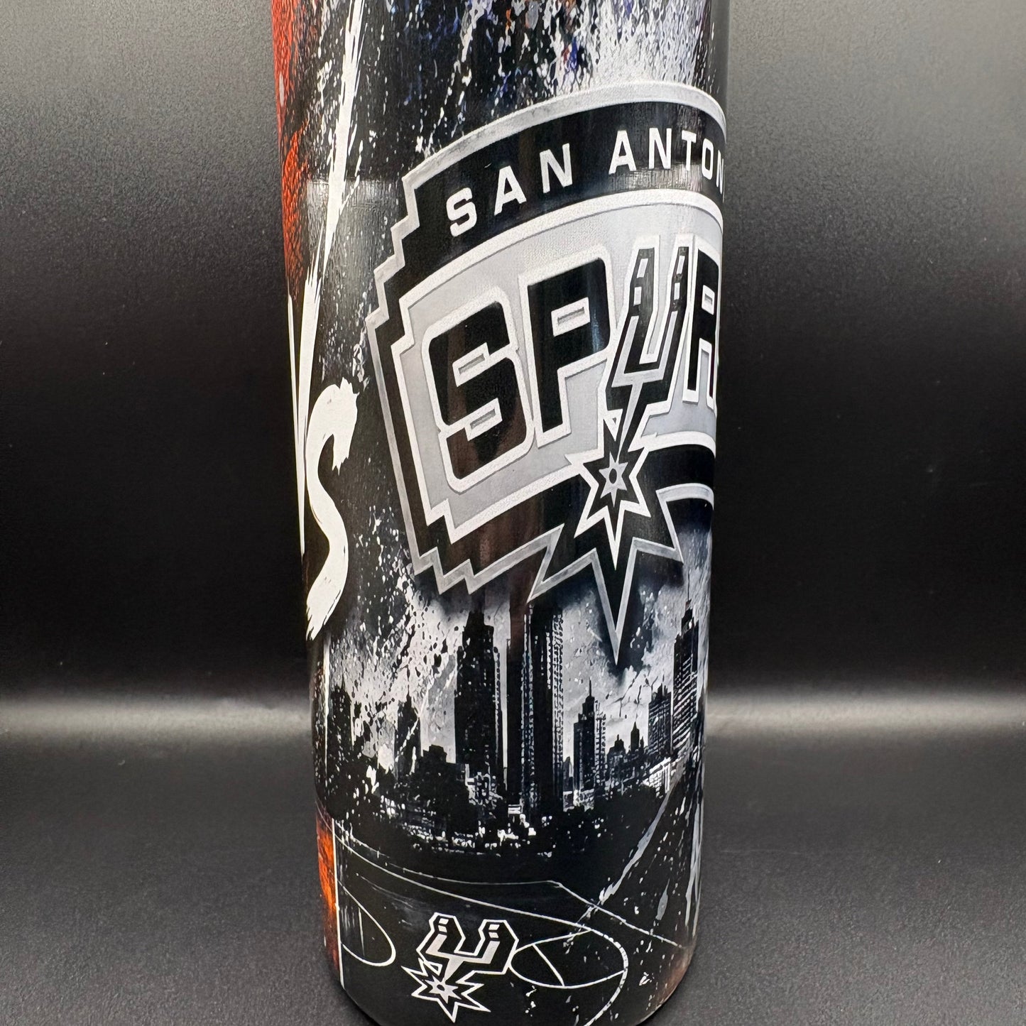 20 oz Stainless Steel Tumbler - Basket Rivalry | New York vs San Antonio Edition