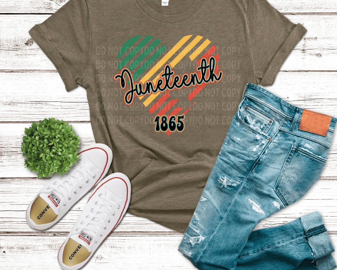 JUNETEETH HEART (FULL COLOR)