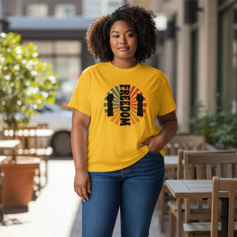 FREEDOM Juneteenth Graphic Tee