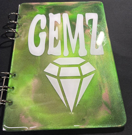 Binder- Resin A5 Handmade Glow (Custom Colors)