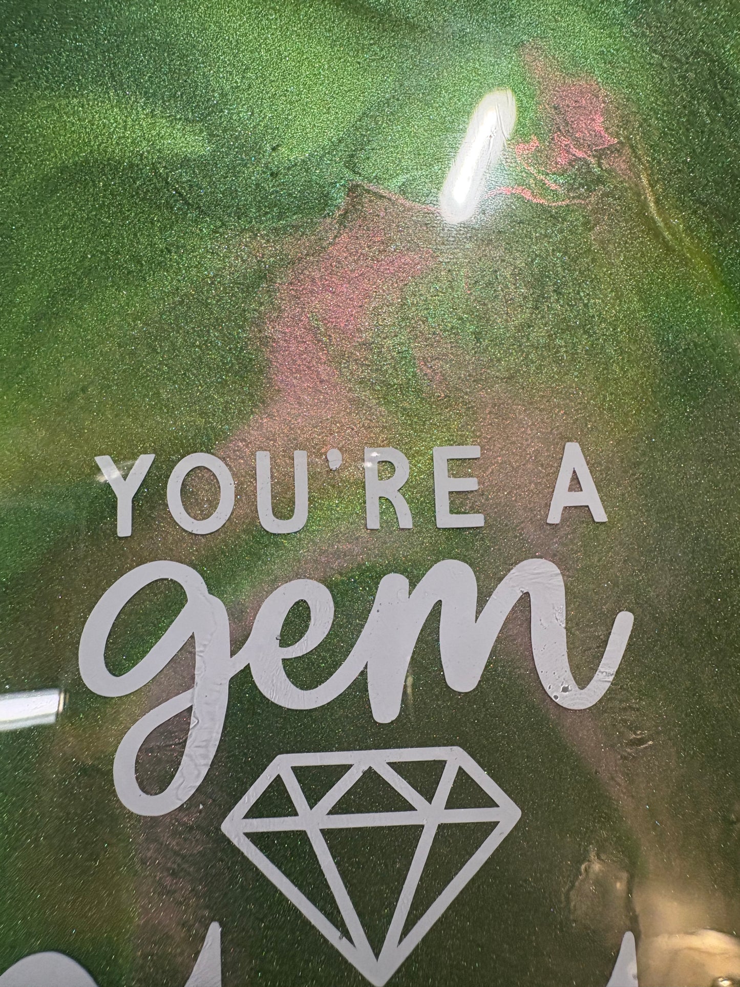 Binder- Resin A5 Handmade Glow (Custom Colors)