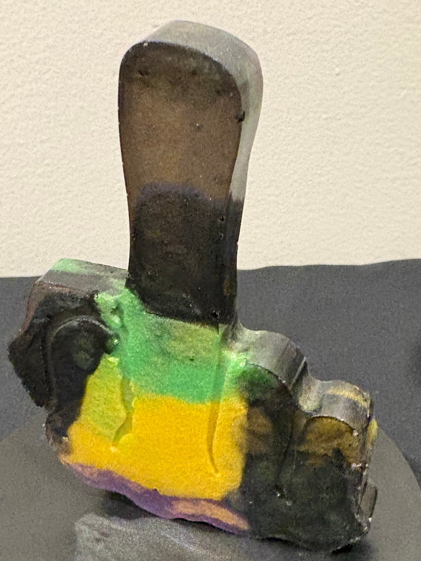 Resin Middle Finger Statement Piece- Funny Desk Decor & Gift