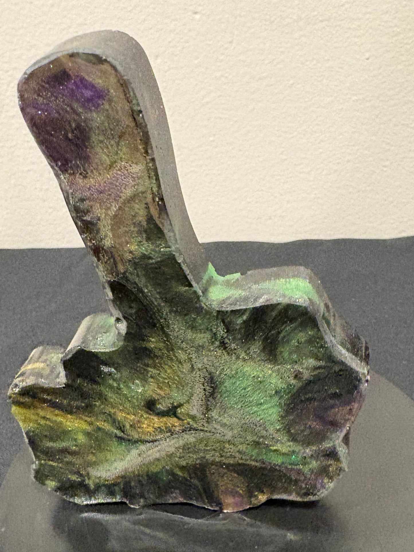 Resin Middle Finger Statement Piece- Funny Desk Decor & Gift