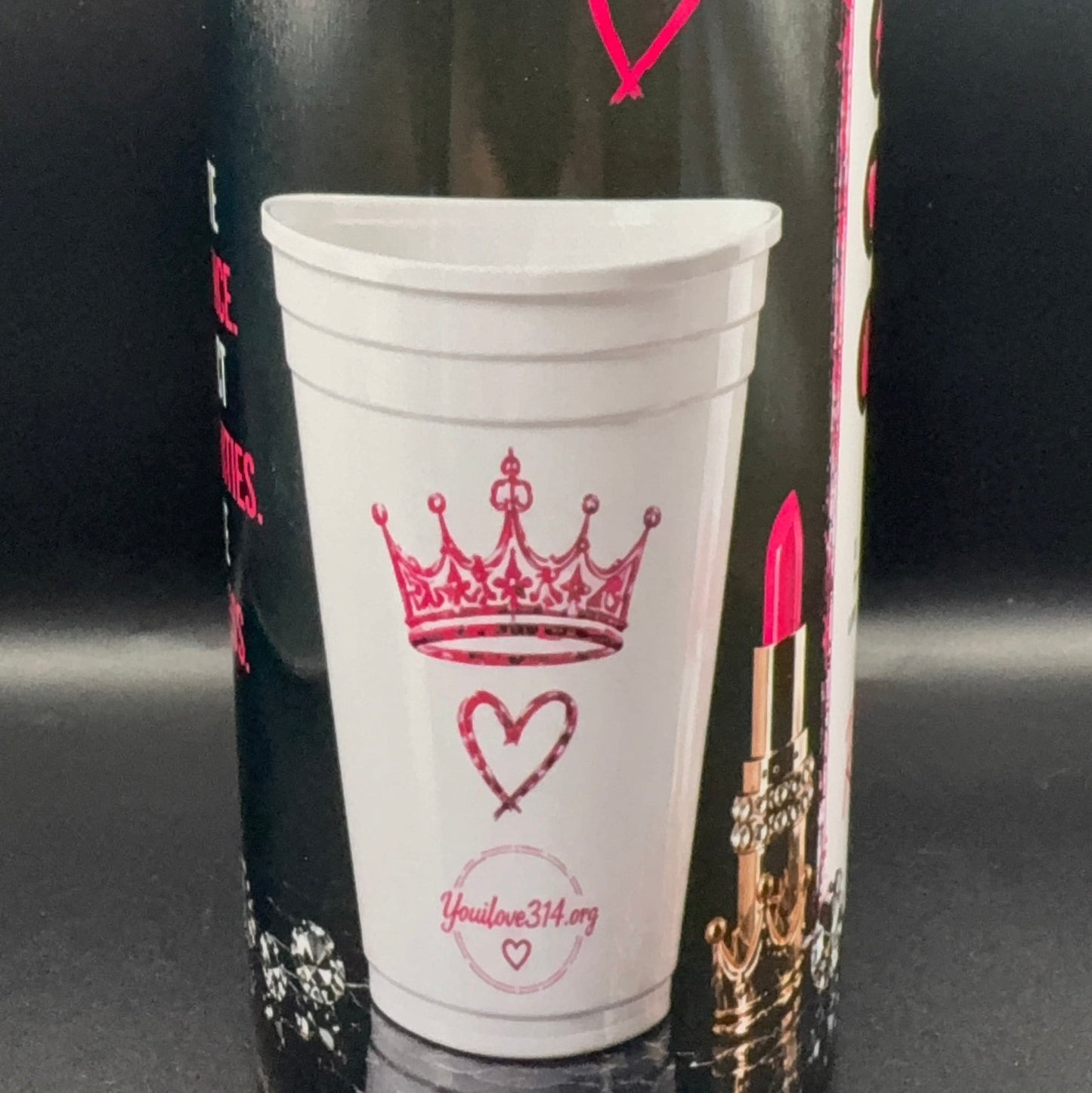 Personalized Unbothered Energy Tumbler – Respect My Cup™ Collection
