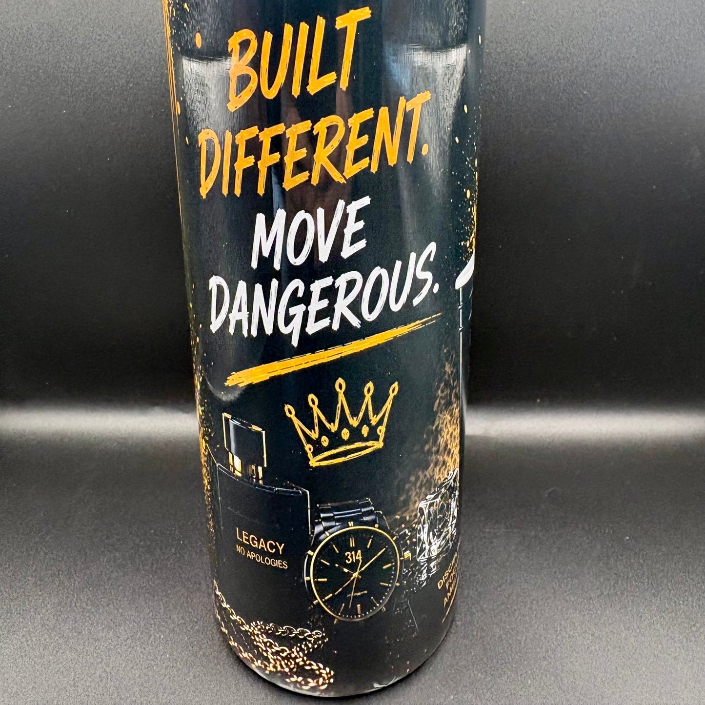 Personalized Boss Energy Tumbler – Respect My Cup™ Collection