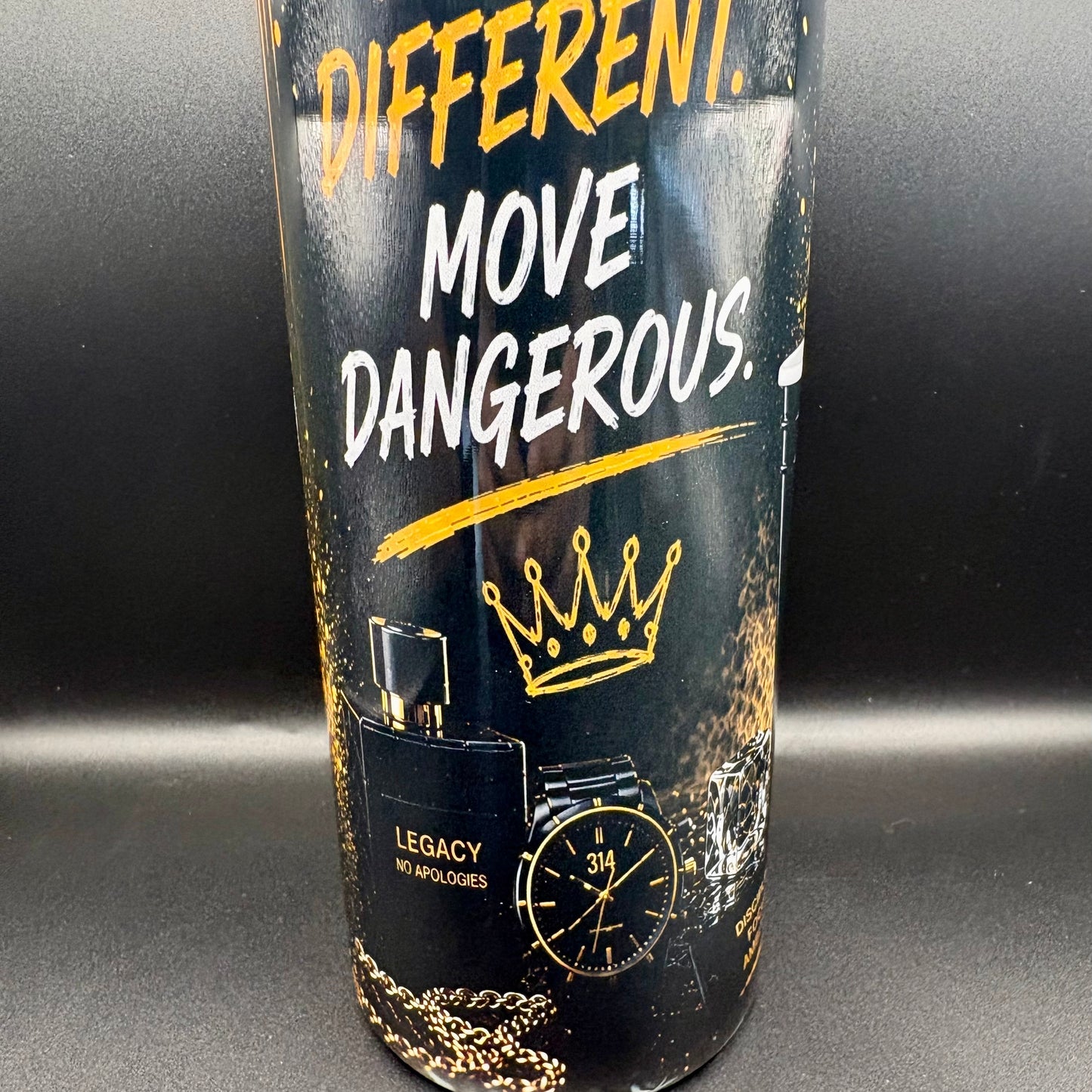Personalized Boss Energy Tumbler – Respect My Cup™ Collection