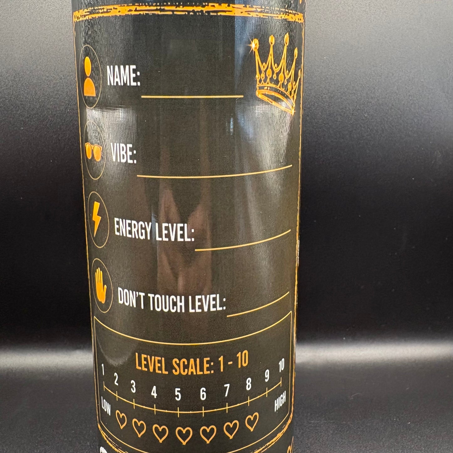 Personalized Boss Energy Tumbler – Respect My Cup™ Collection