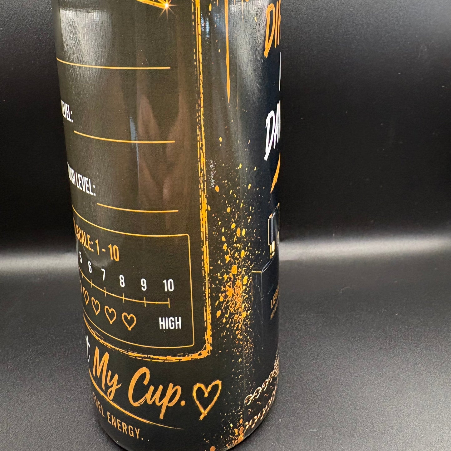 Personalized Boss Energy Tumbler – Respect My Cup™ Collection