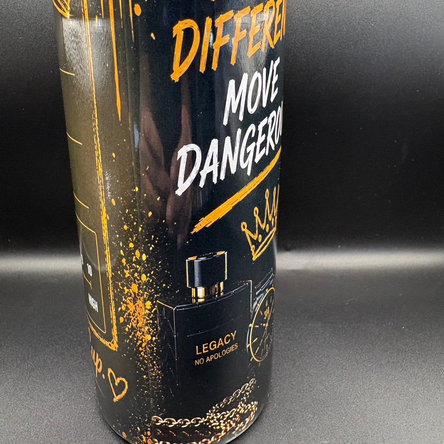 Personalized Boss Energy Tumbler – Respect My Cup™ Collection