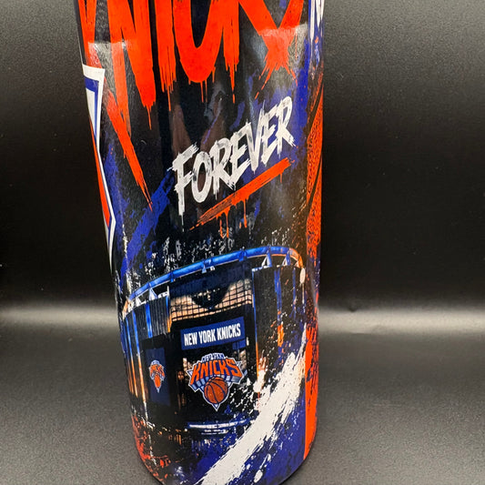 New York Basketball Fan 20 oz Stainless Steel Tumbler | Empire City Edition