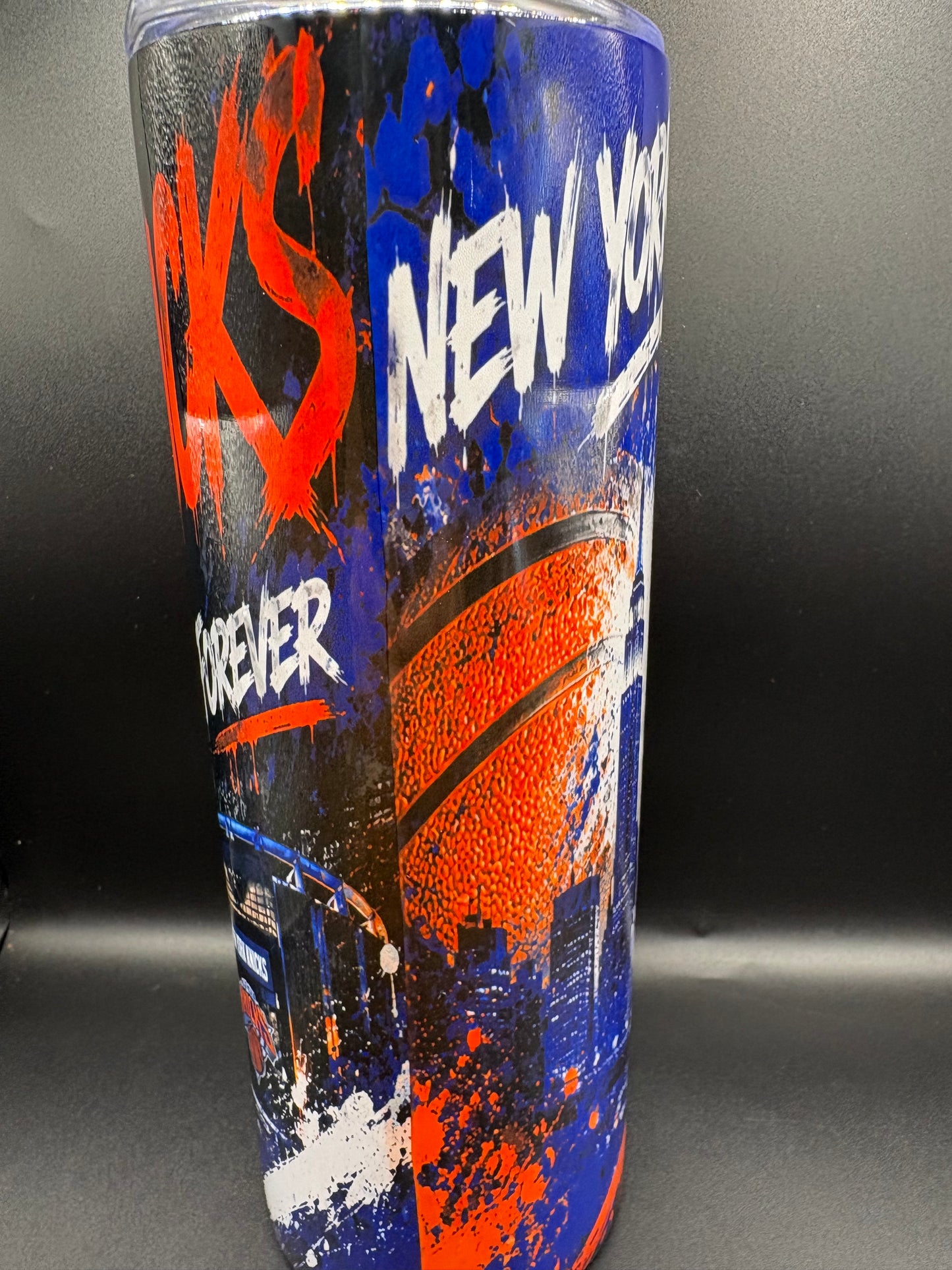 New York Basketball Fan 20 oz Stainless Steel Tumbler | Empire City Edition