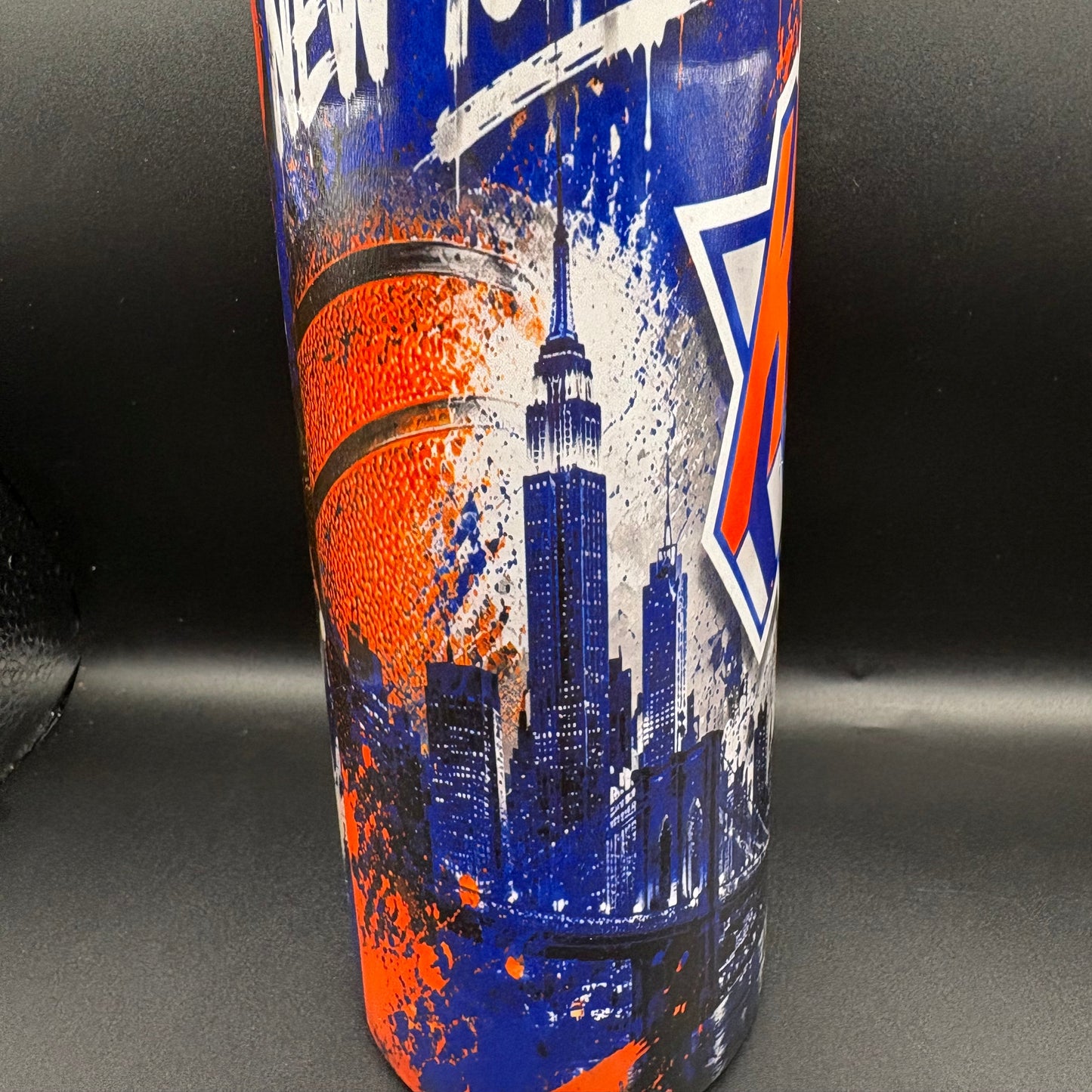 New York Basketball Fan 20 oz Stainless Steel Tumbler | Empire City Edition