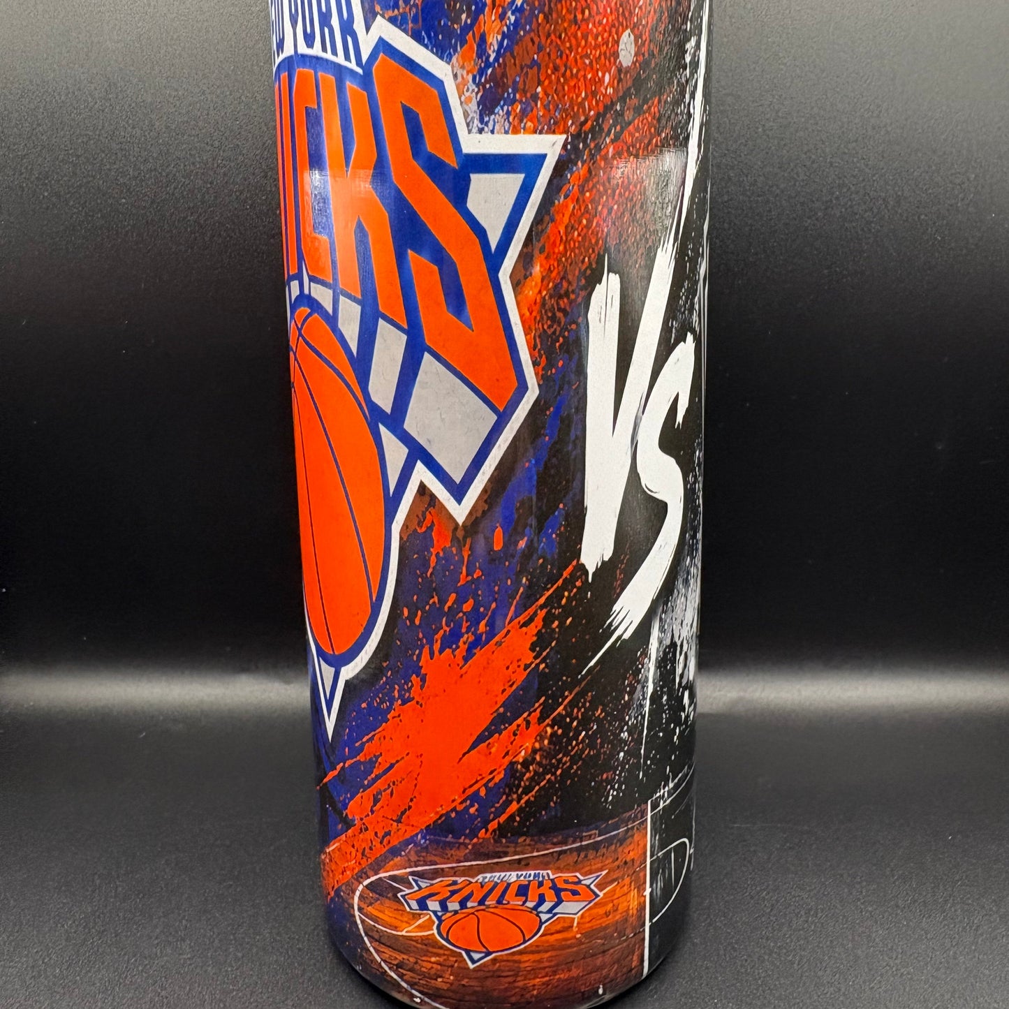 20 oz Stainless Steel Tumbler - Basket Rivalry  | New York vs San Antonio Edition