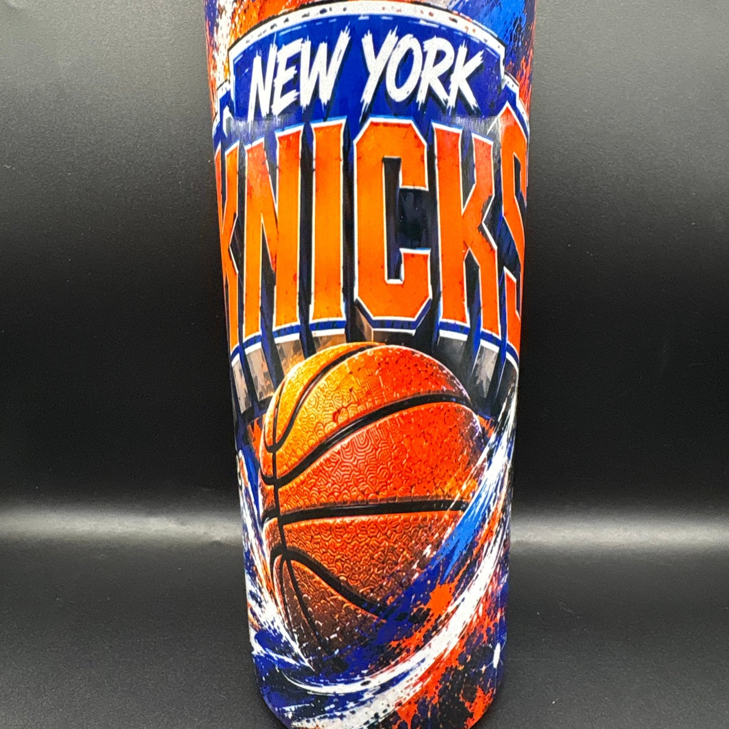 New York Knicks Inspired 20oz Skinny Tumbler – Limited Edition Basketball Fan Gift