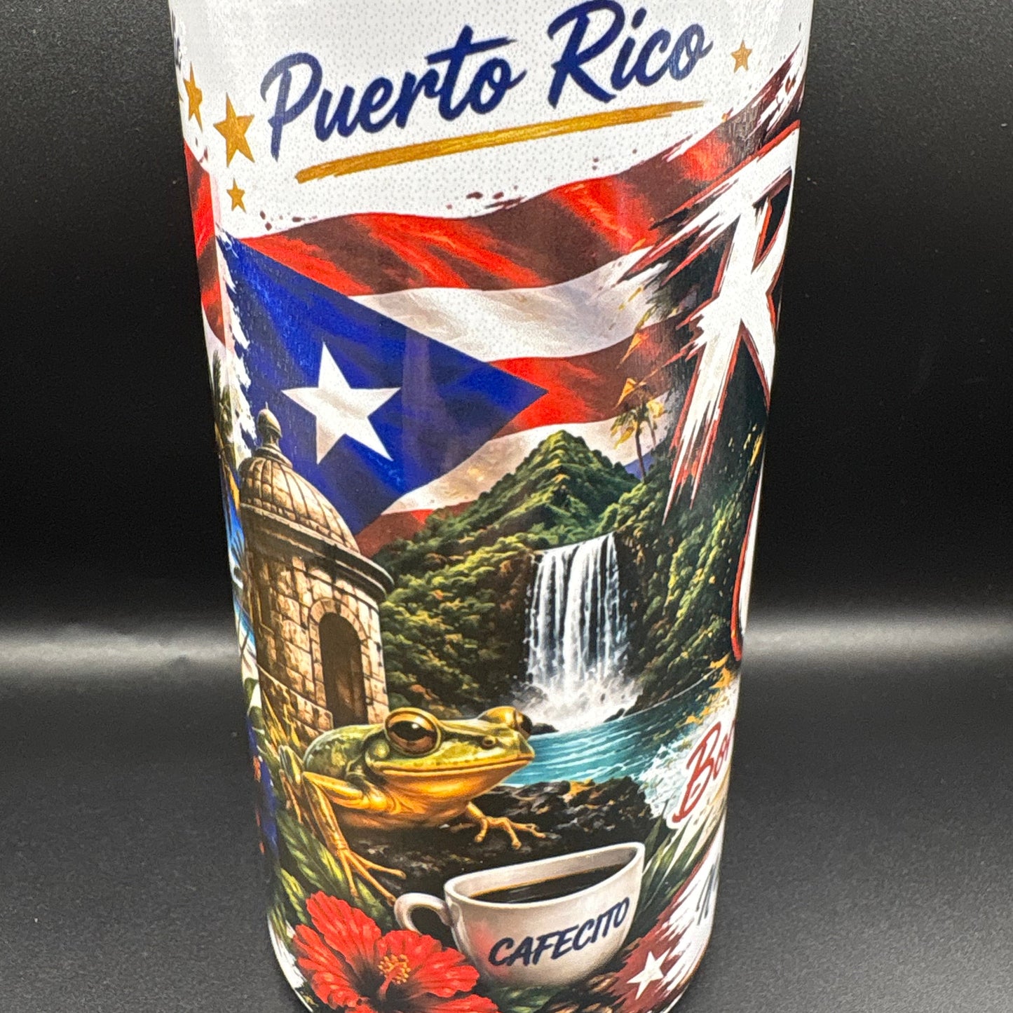 Respect My Cup™ Best of Both Worlds Edition | Puerto Rico & Dominican Republic 16 oz Insulated Tumbler