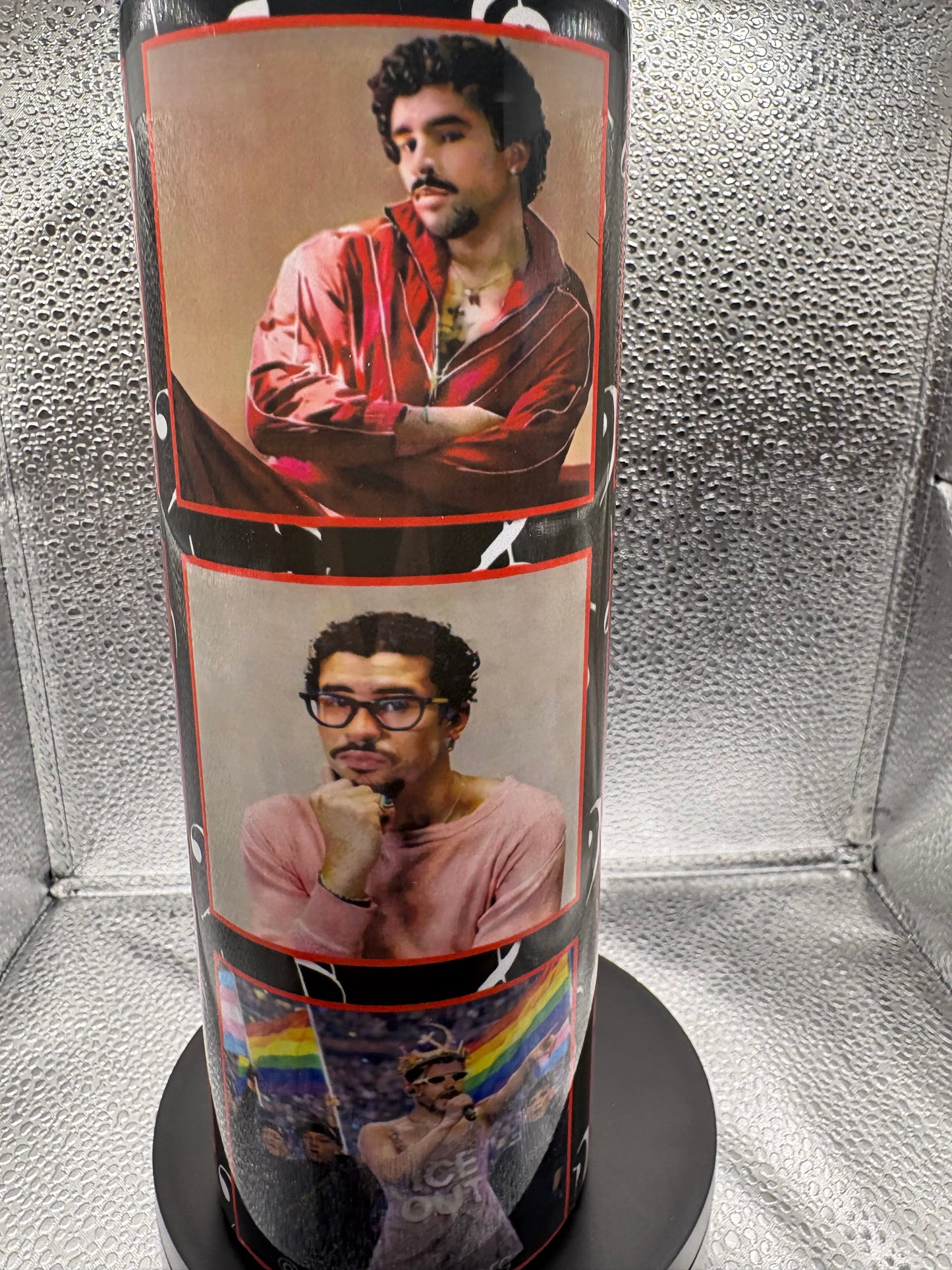 Bad Bunny Inspired 20oz Stainless Steel Tumbler – Limited Fan Edition