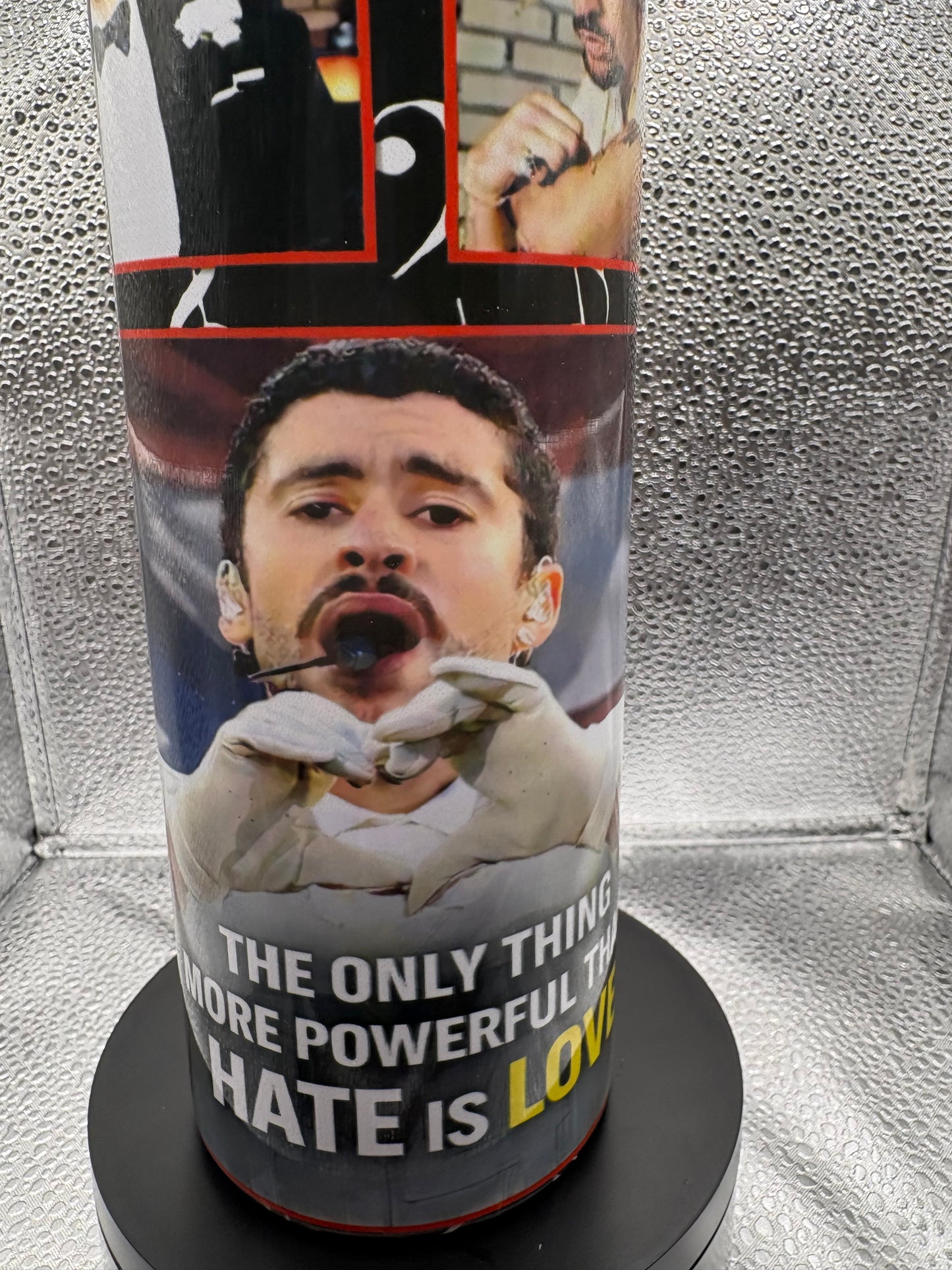 Bad Bunny Inspired 20oz Stainless Steel Tumbler – Limited Fan Edition