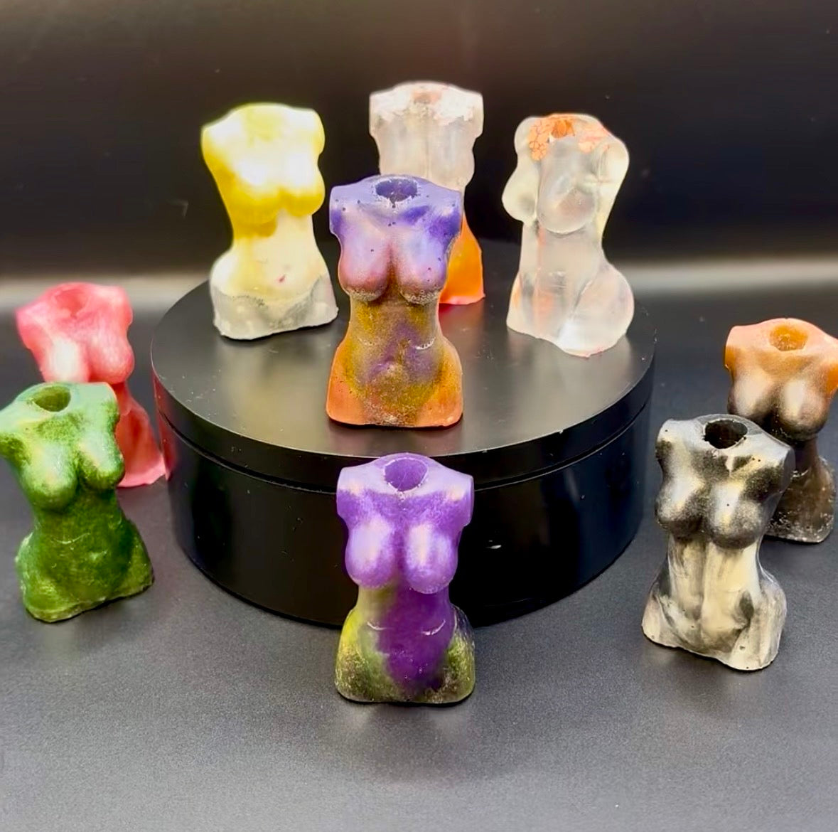 Glow Resin Body Art Straw Topper – Adult Novelty (18+)