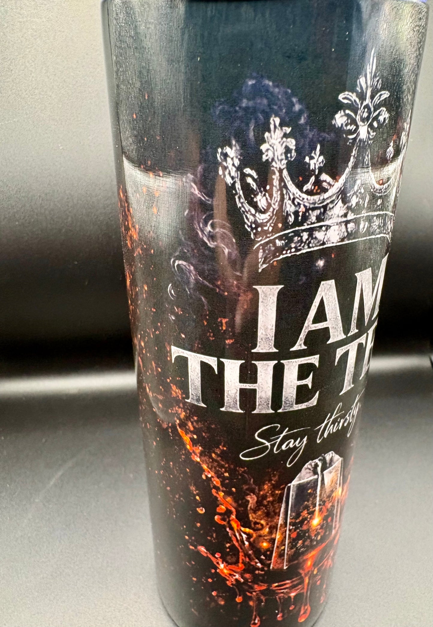 I AM THE TEA - 20oz Custom Sublimation Tumbler