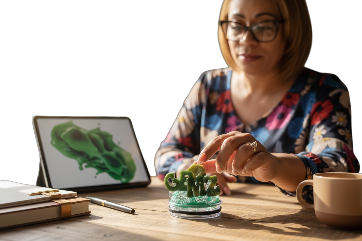 GEMZ UNIVERSITY™ OG GEMZ 20oz Tumbler + Magnetic Resin Topper Combo (3-Piece Set)