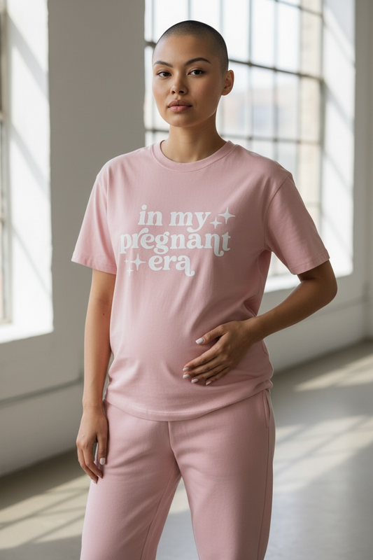IN MY PREGNANT ERA (WHITE PRINT ONLY)