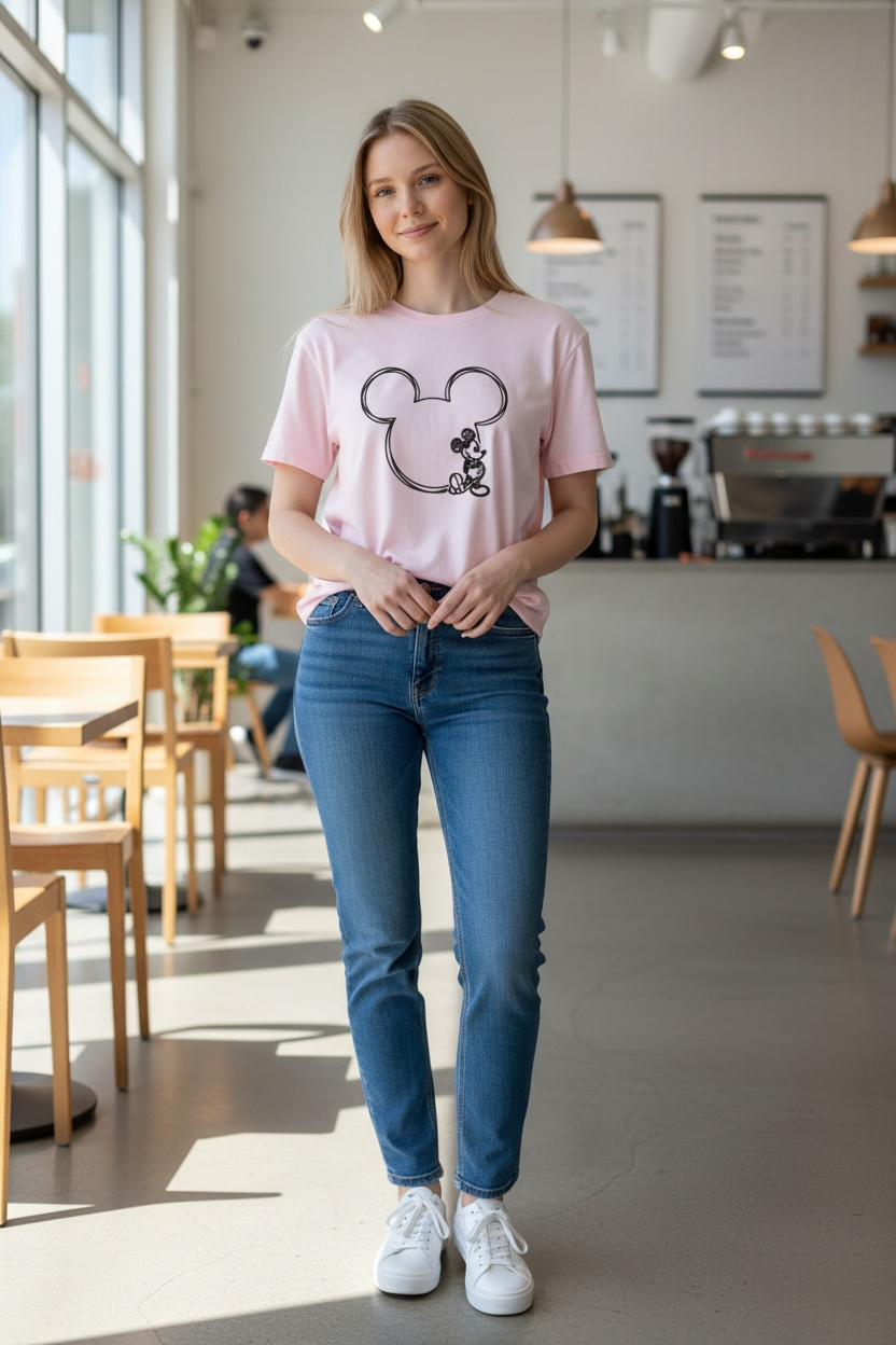 MOUSE EARS- LITTLE MOUSE (BLACK PRINT ONLY)