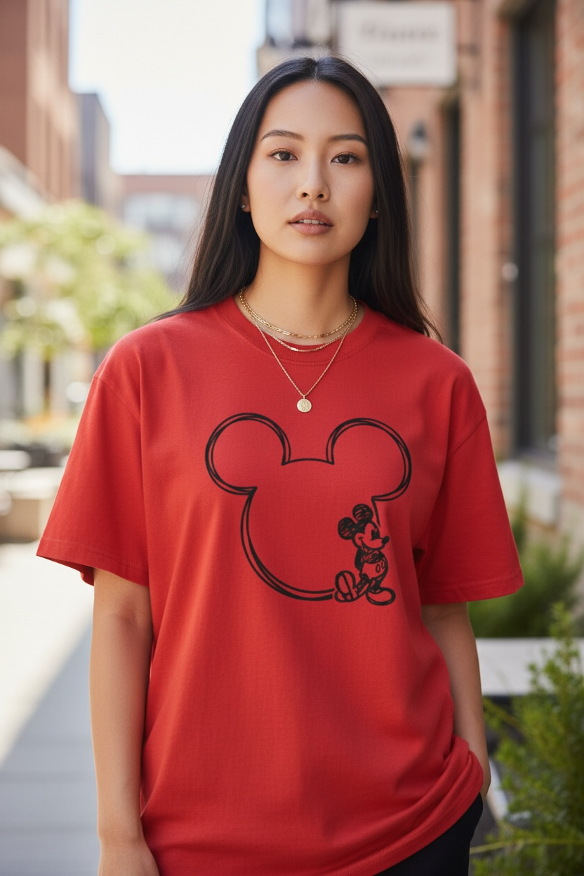 MOUSE EARS- LITTLE MOUSE (BLACK PRINT ONLY)