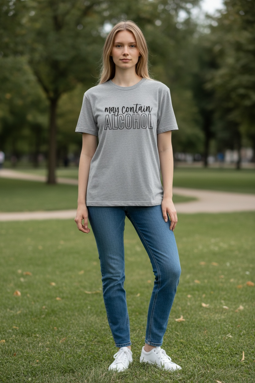 May Contain Alcohol (BLACK PRINT ONLY)