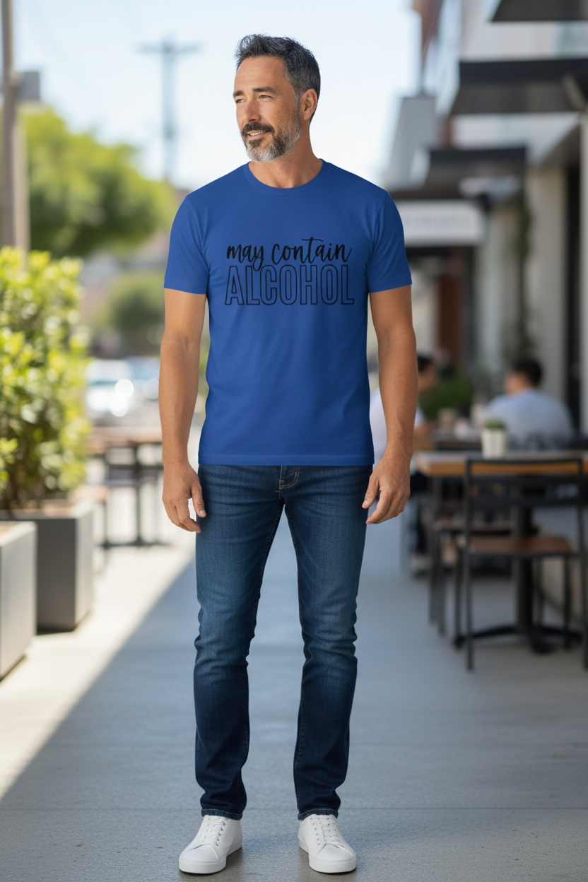 May Contain Alcohol (BLACK PRINT ONLY)