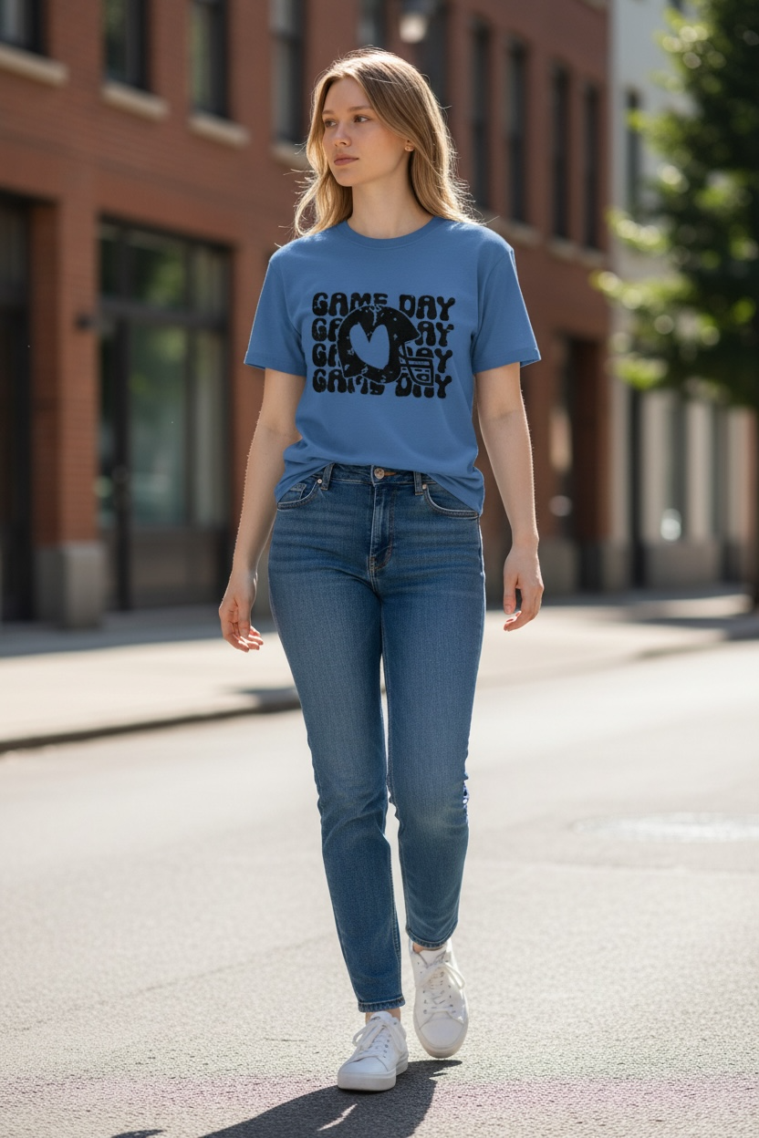 GAME DAY- Helmet  (BLACK PRINT ONLY)