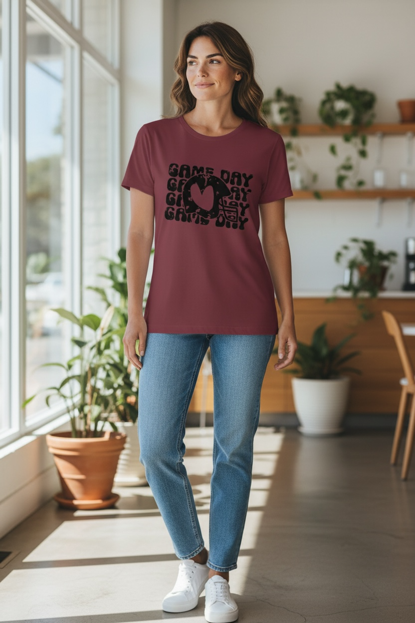 GAME DAY- Helmet  (BLACK PRINT ONLY)