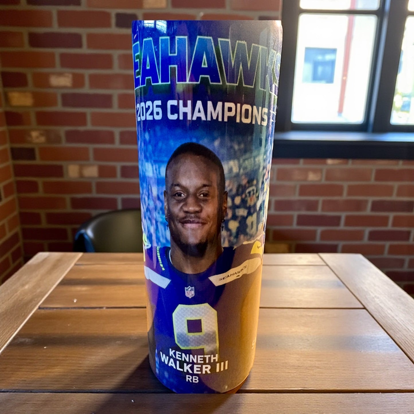 Limited Edition Super Bowl 2026 Championship 20 oz Sublimation Tumbler