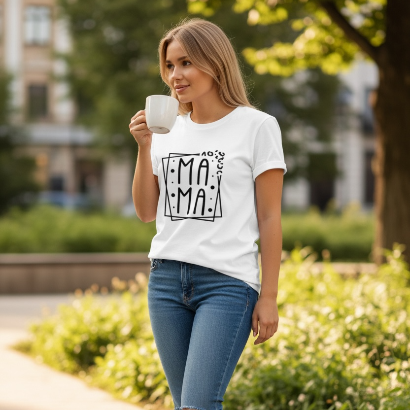 MA MA T-Shirt | Latina Mom Shirt | Mama Graphic Tee | Gift for Mom