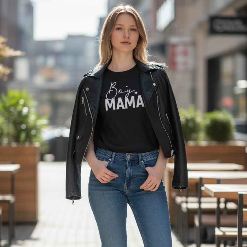 Boy Mama T-Shirt | Mom Life Tee | Mama Graphic Shirt | Gift for Moms