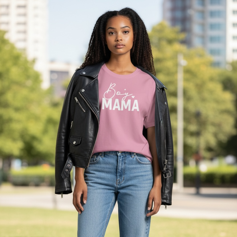 Boy Mama T-Shirt | Mom Life Tee | Mama Graphic Shirt | Gift for Moms