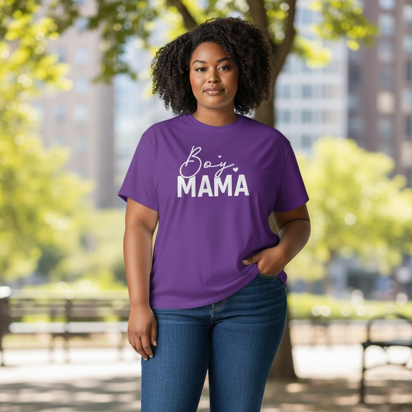 Boy Mama T-Shirt | Mom Life Tee | Mama Graphic Shirt | Gift for Moms