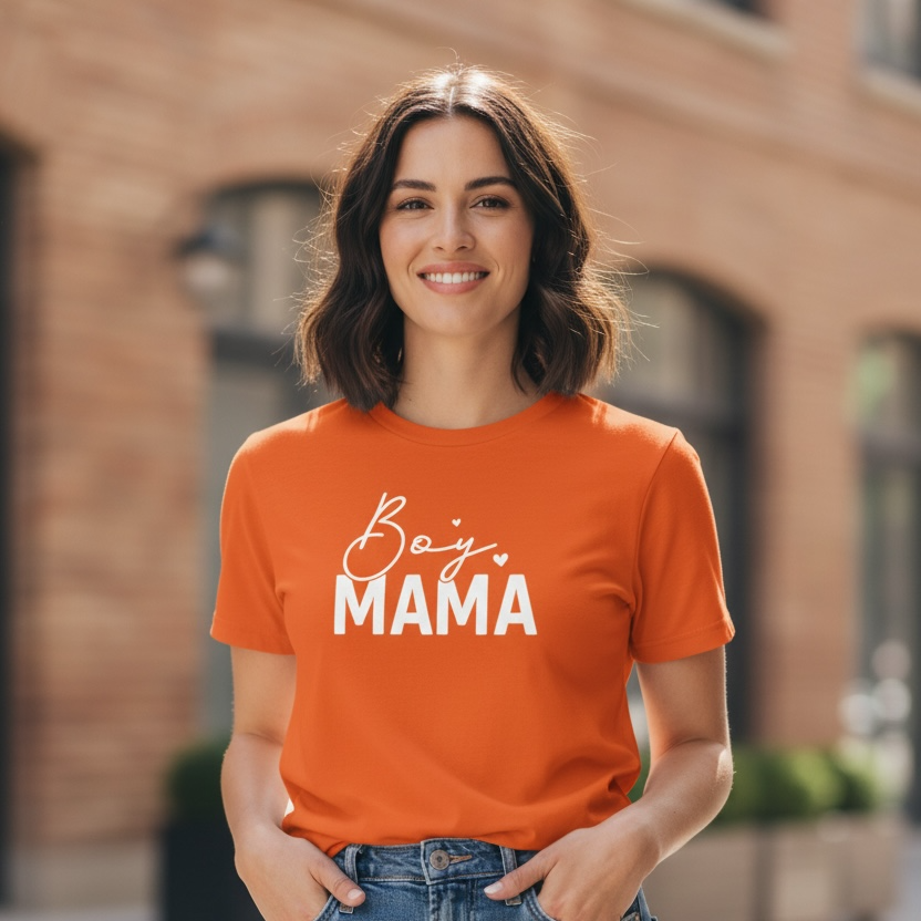 Boy Mama T-Shirt | Mom Life Tee | Mama Graphic Shirt | Gift for Moms