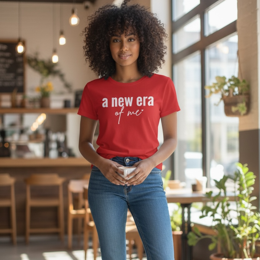A New Era of Me T-Shirt | Self Growth Shirt | Empowerment Graphic Tee | Motivational Shirt