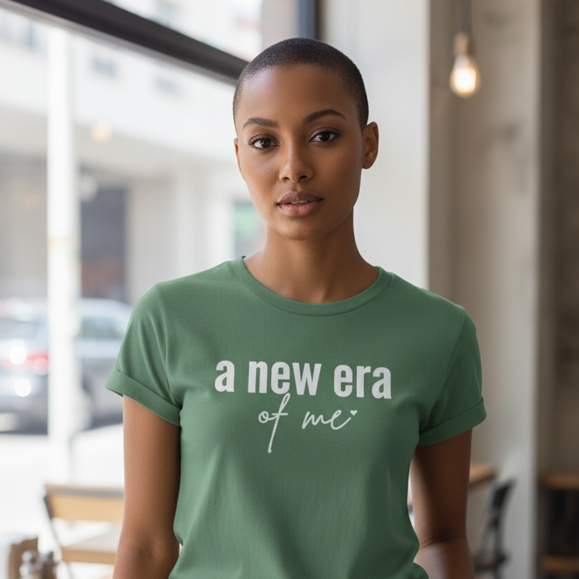 A New Era of Me T-Shirt | Self Growth Shirt | Empowerment Graphic Tee | Motivational Shirt