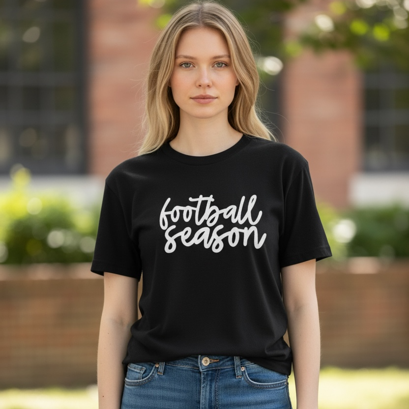 Football Season Graphic T-Shirt – Game Day Fall Tee