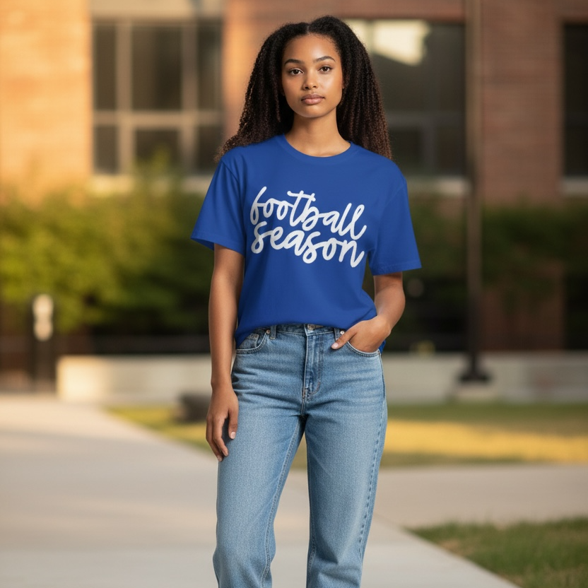 Football Season Graphic T-Shirt – Game Day Fall Tee