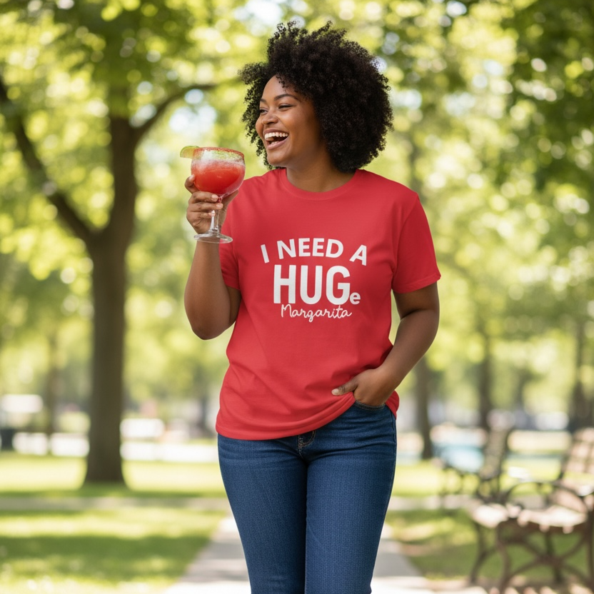 I NEED A HUGe Margarita Graphic Tee