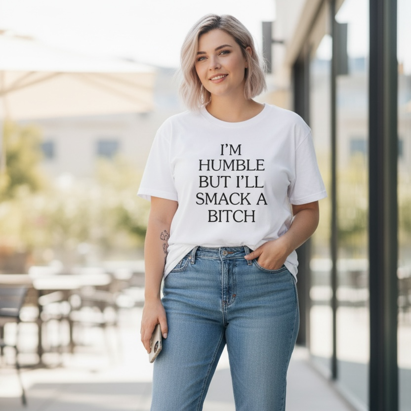I’M HUMBLE BUT I’LL SMACK A B*TCH Graphic Tee