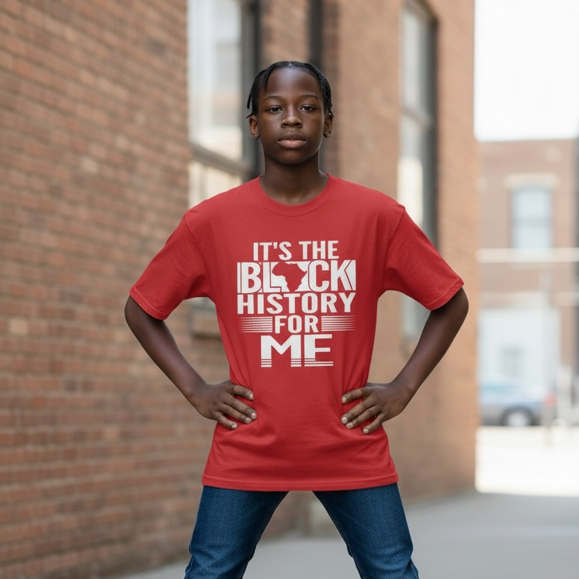 It’s the Black History for Me T-Shirt | Black History Month Shirt | Heavy Cotton Crewneck Tee