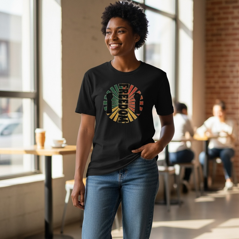 FREEDOM Juneteenth Graphic Tee
