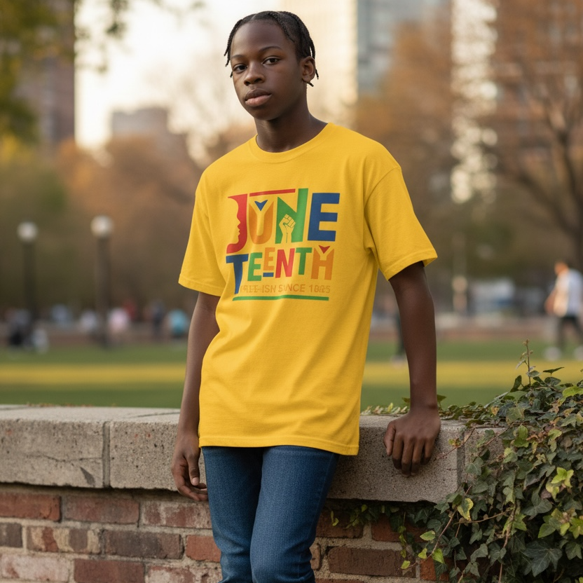 Juneteenth “Free-ish Since 1865” Graphic Tee ✊🏾❤️💛💚