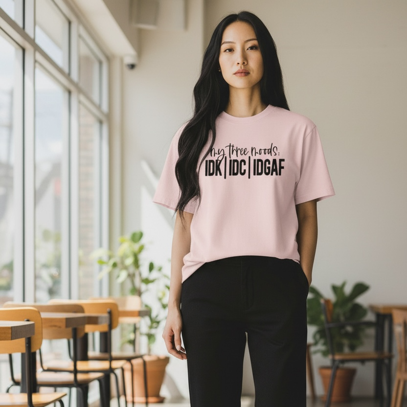 My Three Moods Graphic Tee