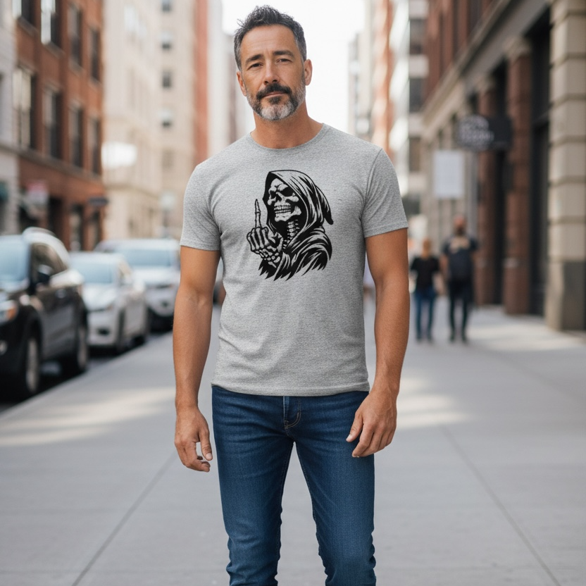Silent Reaper Graphic Tee 💀