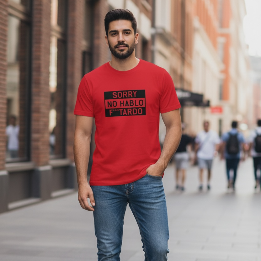 SORRY NO HABLO  F**TARDO Graphic Tee